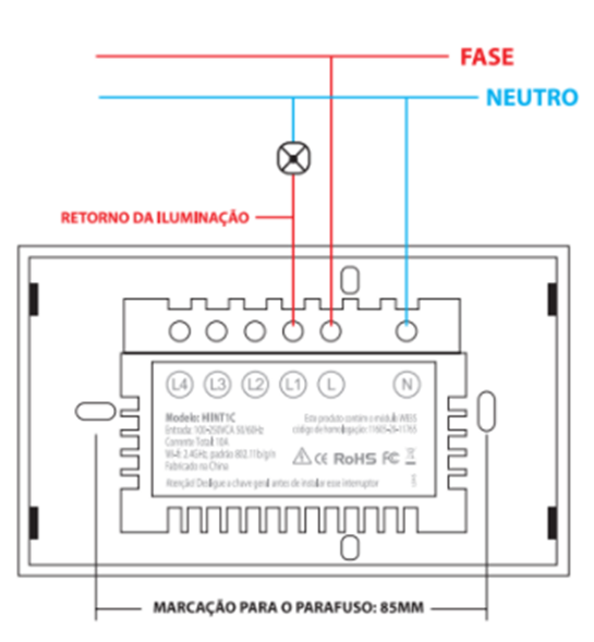 Como Fazer A Liga O Do Meu Interruptor Geonav